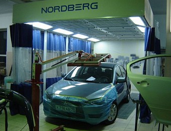 Пост подготовки к покраске NORDBERG NB100B
